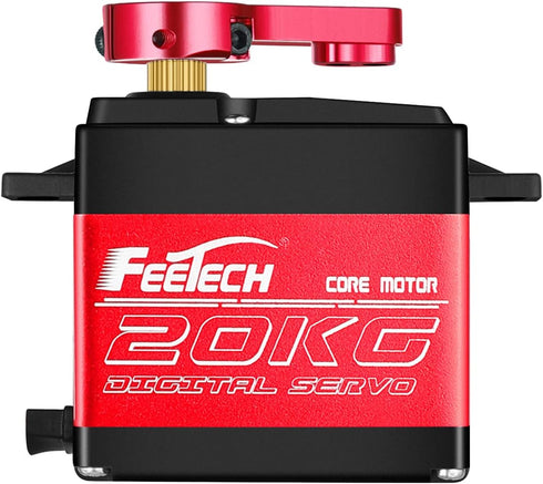 FEETECH 20KG Servo Motor 7.4V High Voltage Waterproof High Torque RC Servo