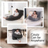 ALLOPERA 57 Inch Pregnancy Pillow, Full Body Maternity Pillow with Removable Washable Cover - Sleep Support for Legs