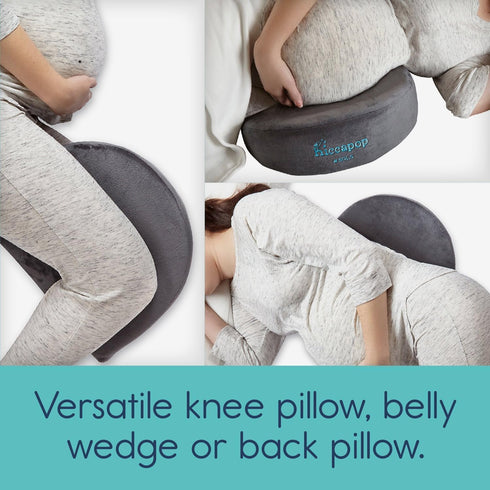 Hiccapop Pregnancy Pillow Wedge for Belly Support | Maternity Wedge Pillow | Belly Wedge Pillow | Pregnancy Wedge