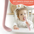 6-Piece Silicone Baby Feeding Spoons for Infants, Soft-Tip Training Spoon, Dishwasher Safe Baby Utensils Feeding