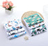 8-Pack Baby Burp Cloths Ultra-Soft Absorbent, Large Size, Cotton,Adorable Designs Perfect for Boys and Girls