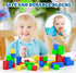 Magnetic Blocks 32 Pieces, Large Building Blocks for Ages 3+ Year Old Boys and Girls, 3D Educational Sensory Magnet Toys