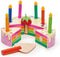 Tender Leaf Toys - Rainbow Birthday Cake Pretend Play Food Toy with
