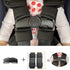 Set-Black) Universal Child Car Seat Chest Harness Clip Universal Safer Belt Clip Buckle Lock Stroller Chest Clip