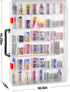 FULLCASE Collector Case for Mini Brands 5 Surprise Series 1 2 3 4 - Storage Organizer for Miniature Collectible Toys