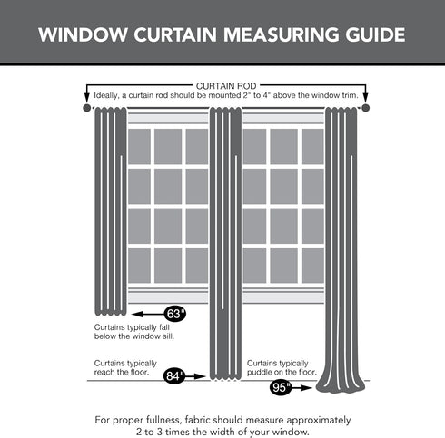 No. 918 Emily Sheer Voile Rod Pocket Curtain Panel, 59" x 120", White