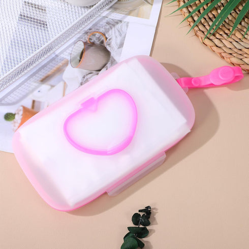 Baby Wipes Dispenser for Travel Diaper Wipe Case for Cars Outdoor Portable Refillable Pouch Diaper Holders Baby Travel