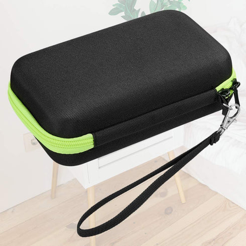 EXCEART Forehead Thermometer Storage Bag, Non-Contact Thermometer Case Holder, Travel Cord Storage Bag for Baby