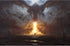 Jigsaw Puzzle 1500 Piece Dark Cloud Spitfire Dragon Adult Puzzle Wooden Puzzle