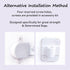 Magnetic Child Proof Door Lock, Keep Toddler Out of Room with Litter Box, No Need for Interior Cat Door
