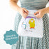 Set 2 Kinder of Water Resistant Wet Bags for Storing Laundry or Cloth Diapers Travel Size Wet Bag Daycare Beach Pool