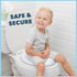Todays Kids Toddler Potty Training Seat - Toddler Toilet Seat Attachment for Boys & Girls w/Splash Guard Non-Slip Grip