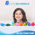 LotFancy Bath Toys for Kids Ages 1-3, Mold Free Ocean Sea Animal Bathtub Toys, 8PCS Soft Baby Bath Toys