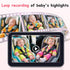 Befumly HD-1080P 2-Kids 7 360 Baby Car Camera: Auto Night Vision Dual Backseat Cameras with Split-Screen Recording