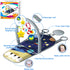 6 6 12 Car Seat Toys for Baby Infant Months and Up, Carseat Toys with Musical Pedal Piano, Baby Mirror and Hanging