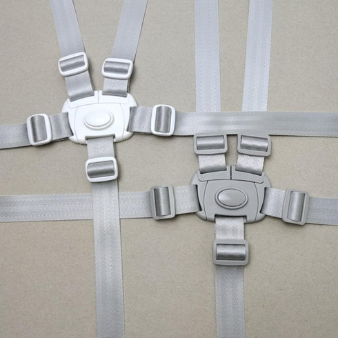 NEXAVKPR 5 Secure Point Harness Strap with Adjustable Length for Strollers High Chairs and Boosters Seats Easy