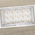 Pynnlts 52x28in Cartoon Bear Baby Crib Sheets Fitted Crib Sheet for Boys Girls Cute Bear Moon Stars Clouds Baby Sheet