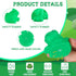 Swimming Supplies(48 Zubebe Rubber Frogs Squeak and Floating Rubber Bath Toy Baby Shower Bathtub Toy for Shower Frogs