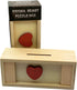 Enigma Secret Puzzle Box Heart - Money Gift Trick Box