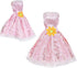 BJDBUS 6 Pcs Mini Gown Dress for 11.5 inch Girl Doll Clothes Playset