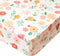 HomGoodz Floral Crib Sheets for Baby Girls 52 x 28 Inches Fitted Crib