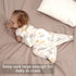 TILLYOU 2 Pack Sleep Sack 0-6 Months - 0.5 TOG Baby Wearable Blanket with 2-Way Zipper, Extra Soft Cotton, Gray