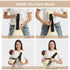 7-40lbs, Baby Sling Carrier Newborn to Toddler, Adjustable Toddler Carrier Sling Baby Carrier Toddlers Sling Carriers