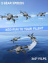Cool Mini Drone with 1080P Camera for Kids Adults, Remote Control Drone with 3 Batteries, One-Click Take Off, Gifts