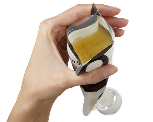 Squooshi Reusable Baby Food Pouches for Toddlers, BPA Free Plastic, Food Safe, Freezer Safe for Applesauce Yogurt