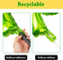 33 Inch Sunflower Foil Balloons, Sunflower Shaped Aluminum Mylar Balloons for Summer Themed Party, 6PCS