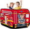 Dolanus Fire Truck Play Tent Pop up for Kids Age 3, Playhouse