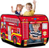 Dolanus Fire Truck Play Tent Pop up for Kids Age 3, Playhouse