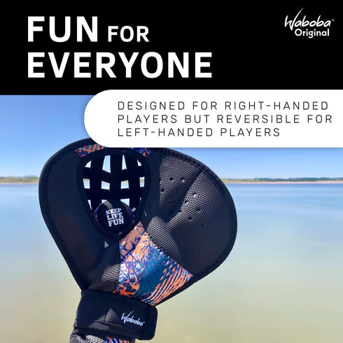 Waboba Catch Water Glove Pro Set, Water Bouncing Ball for Beach Games & Swimming Pool, Baseball Style Mitt for Catching