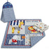 4 Set 100% Set Set EVERYDAY KIDS Piece Boys Crib Bedding - Jungle Sports - Soft Cotton Percale - Includes Quilt, Fitted
