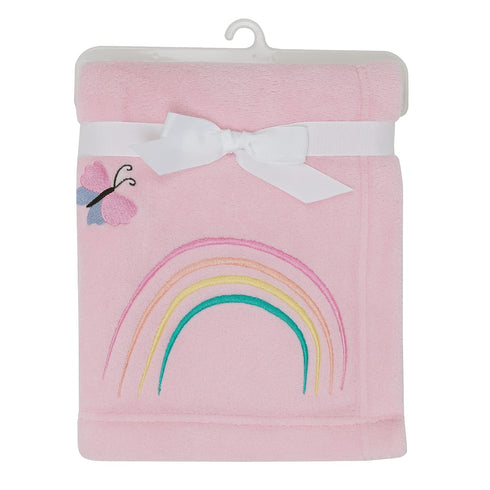 Bedtime Originals Cozy Rainbow Jungle Baby Blanket by - and Colorful