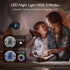 Momcozy 8000mAh 27H 4 360Rotate 2 Portable Stroller Fan | Ultra-long Battery Life | Detachable Speed | Modes LED Night