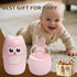 Set Baby Nail Kit with Cute Owl Case Newborn Manicure & Pedicure with Nail Clipper, Scissors, File & Tweezers