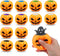 BILLMOSS Halloween Pumpkin Squishy Toys - 12PCS 6 Colors Stress Relief Ghost