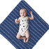 SIMIEEK Set Personalized Baby Swaddle Blanket Girl Boy Custom Name Receiving Blanket with Bow Headband and Hat