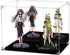 Acrylic Display Case for Collectibles, Clear Box with Mirrored Back for Action Figures, Lego Model, Doll Toys Display