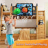 Mini Foam Basketball for Mini Basketball Hoop, 5" Squeeze Pu Balls for Over The Door Basketball Hoop, 3 PCS