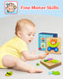 Bekayshad 4 Pack Wooden Puzzles for Toddlers, Animal Jigsaw Toys, Gifts for 1-3 Year Old Boys Girls, Educational