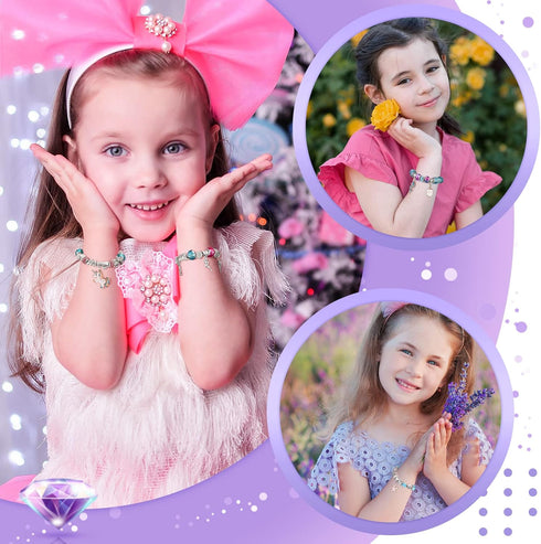 Bracelet Making Kit for Girls, Arts and Crafts for Kids Girls Ages 6-12, Girls Toys Age 6-8, Gifts for 5-10 Year Old Girls, 5-10 Year Old Girl Gifts, Art Supplies for Kids 9-12 Gifts for Teenage Girls by ZOOI