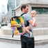 PaChyLuu Backpack, Sunset Diaper Bag Multifunction Travel Bag for Moms Dads, Baby Changing Bag with Insulted Pockets