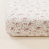 2 Pack Pobibaby Crib Sheets Girl, Premium Fitted Baby Crib Sheets for Standard Mattress Ultra-Soft Jersey Knit, Safe