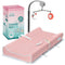 Lovely Kiddos Changing Pad - Foam Contoured Baby Changing Pad for Dresser, Waterproof Diaper