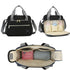 MEYTEILAY Diaper Bag Tote Baby Changing Bag Large Baby Bags for Mom Multifunction Travel Nappy BagBalck