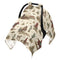 Mazeann Western Print Cowboy Horses Car Seat Cover Baby Breathable Soft Infant Carseat