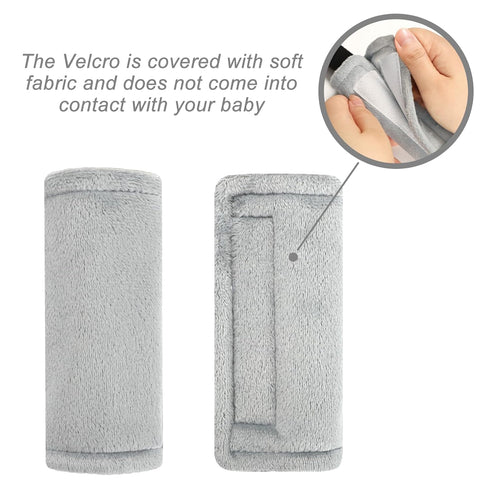 3 Car Seat Straps Pads for Baby Boys Pieces,Super Soft Car Seat Strap Covers Kids,Man Fai Sky Infant Carseat Shoulder