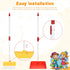 LIMIROLER Set Set Set, 3-6 (2PCS Set) Kids Cleaning Toy Toddlers Broom Dust Pan for Housekeeping Pretend Play Cleaning